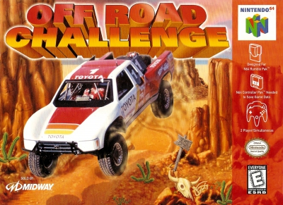 N64 - Off Road Challenge Box Art Front