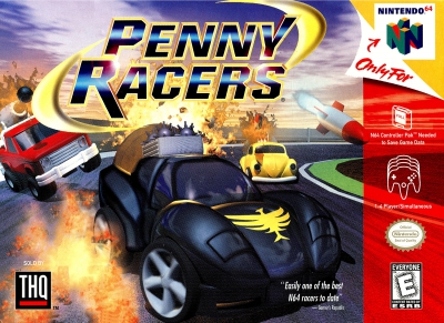 N64 - Penny Racers Box Art Front