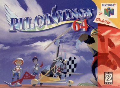N64 - Pilotwings 64 Box Art Front