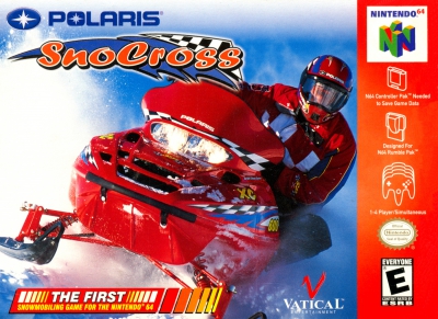 N64 - Polaris SnoCross Box Art Front