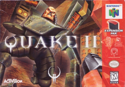 N64 - Quake II Box Art Front