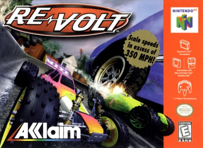 N64 - Re Volt Box Art Front