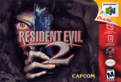 N64 - Resident Evil 2 Box Art Front
