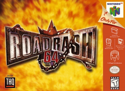 N64 - Road Rash 64 Box Art Front