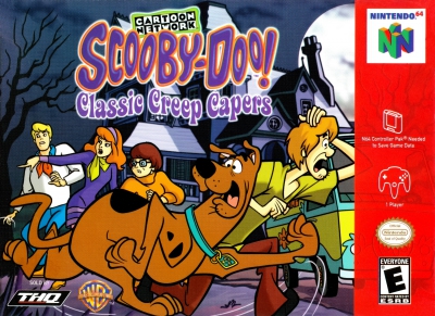 N64 - Scooby Doo Classic Creep Capers Box Art Front