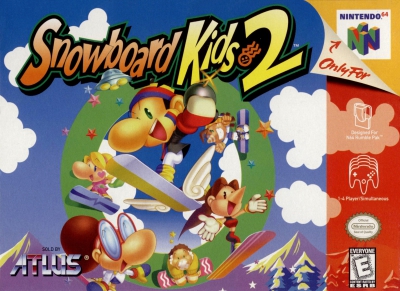 N64 - Snowboard Kids 2 Box Art Front