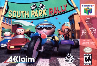 N64 - South Park Rally Box Art Front