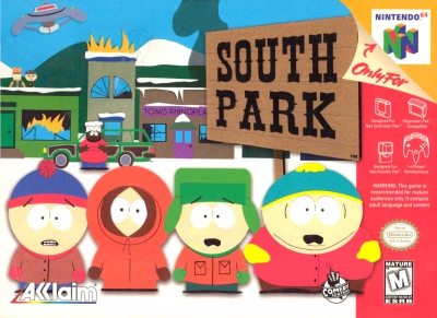 N64 - South Park Box Art Front