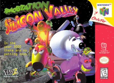 N64 - Space Station Silicon Valley Box Art Front