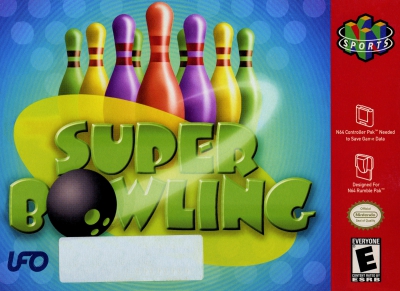 N64 - Super Bowling Box Art Front