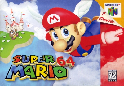 N64 - Super Mario 64 Box Art Front