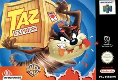 N64 - Taz Express Box Art Front