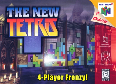 N64 - The New Tetris Box Art Front