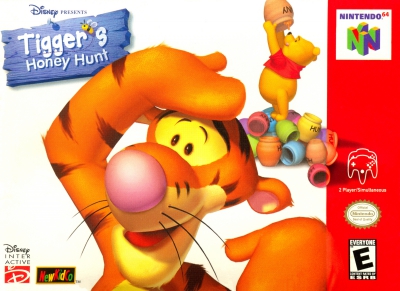 N64 - Tigger's Honey Hunt Box Art Front