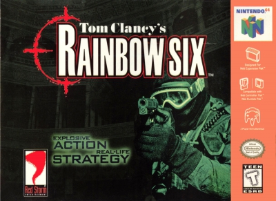 N64 - Tom Clancy's Rainbow Six Box Art Front
