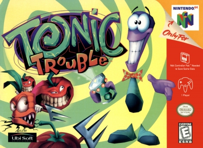 N64 - Tonic Trouble Box Art Front