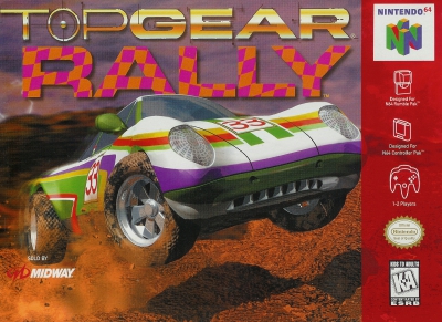 N64 - Top Gear Rally Box Art Front