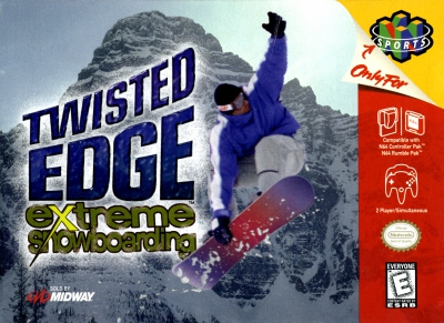 N64 - Twisted Edge Extreme Snowboarding Box Art Front