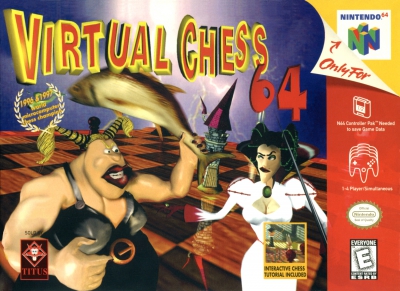 N64 - Virtual Chess 64 Box Art Front