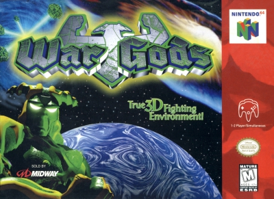 N64 - War Gods Box Art Front