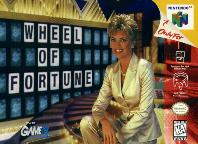N64 - Wheel of Fortune Box Art Front