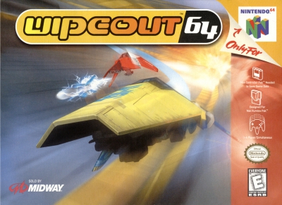 N64 - Wipeout 64 Box Art Front