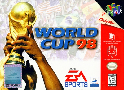 N64 - World Cup 98 Box Art Front