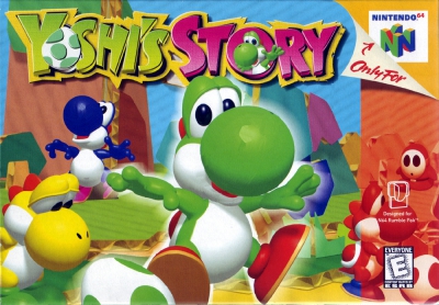 N64 - Yoshi's Story Box Art Front