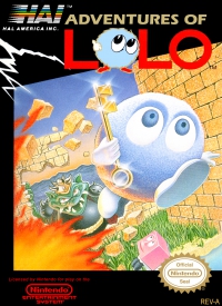 NES - Adventures of Lolo Box Art Front