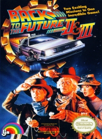 NES - Back to the Future Part II and III Box Art Front