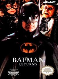NES - Batman Returns Box Art Front