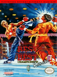 NES - Best of the Best Championship Karate Box Art Front
