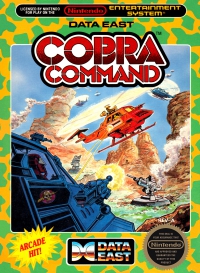 NES - Cobra Command Box Art Front