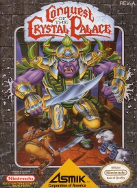 NES - Conquest of the Crystal Palace Box Art Front