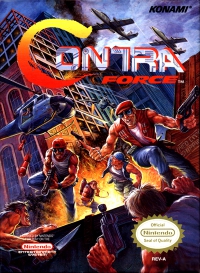 NES - Contra Force Box Art Front
