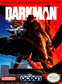 NES - Darkman Box Art Front