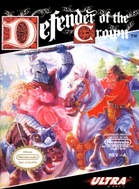 NES - Defender of the Crown Box Art Front