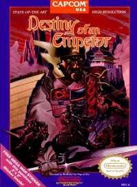 NES - Destiny of an Emperor Box Art Front