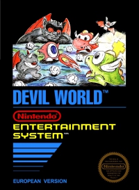 NES - Devil World Box Art Front