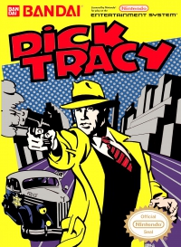 NES - Dick Tracy Box Art Front