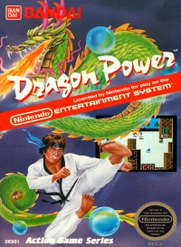 NES - Dragon Power Box Art Front