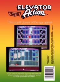 NES - Elevator Action Box Art Back