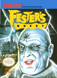 NES - Fester's Quest Box Art Front