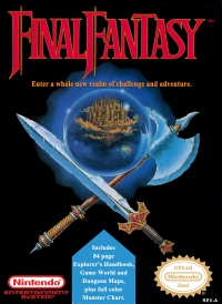 NES - Final Fantasy Box Art Front