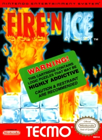 NES - Fire 'n Ice Box Art Front