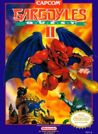NES - Gargoyle's Quest II Box Art Front