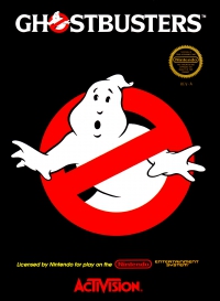 NES - Ghostbusters Box Art Front