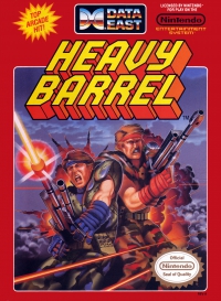 NES - Heavy Barrel Box Art Front