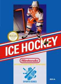 NES - Ice Hockey Box Art Front