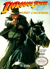 NES - Indiana Jones and the Last Crusade Box Art Front